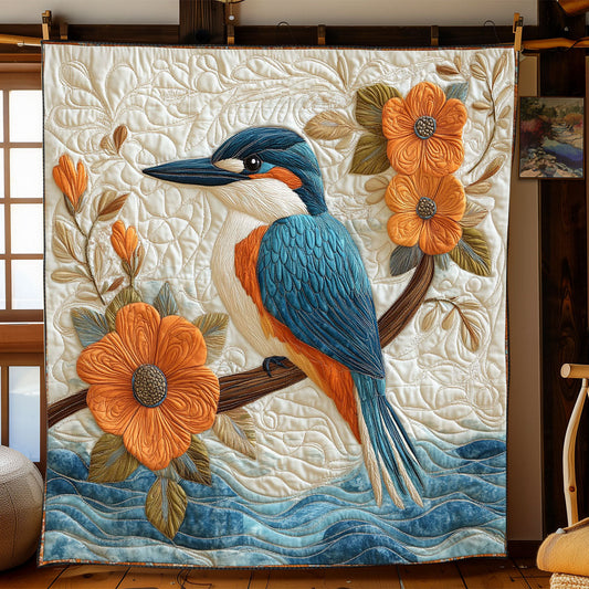 Kingfisher Bird WJ0602016CL Quilt