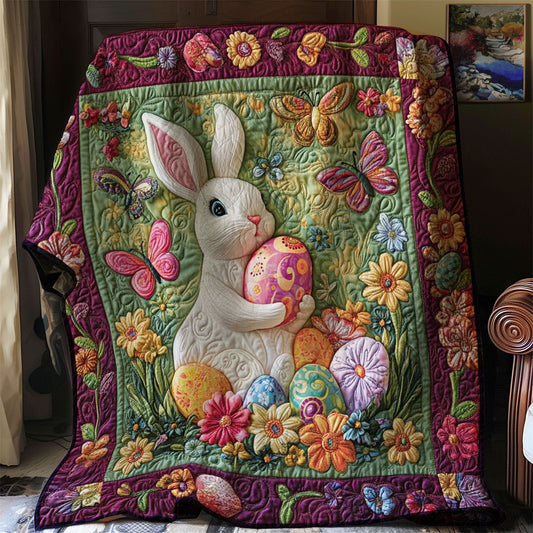 Easter Bunny Meadow WJ1001010CL Quilt