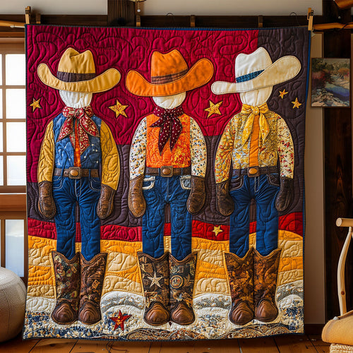 Cowboy Trio WJ2401010CL Quilt