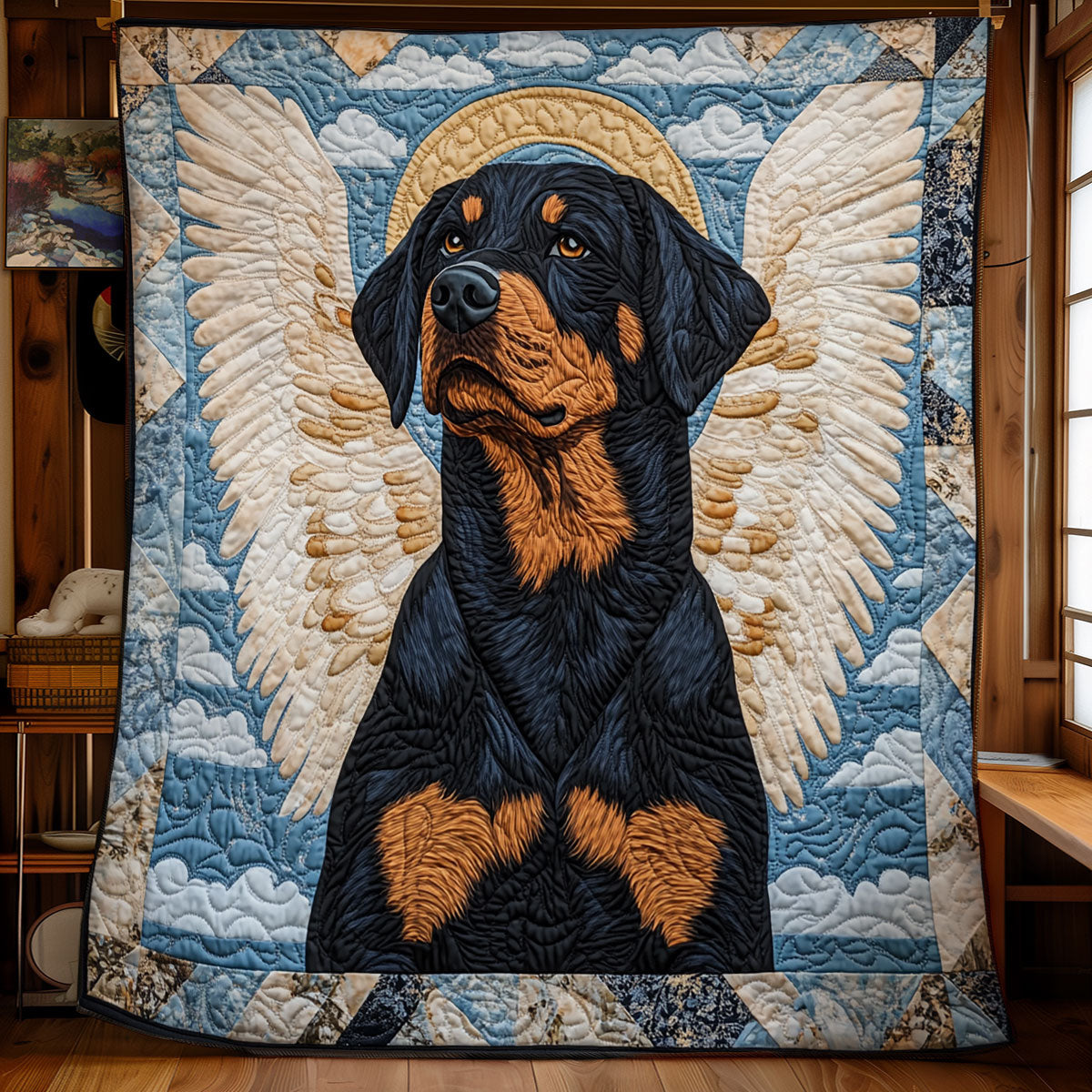 Angle Rottweiler WX0601002CL Quilt