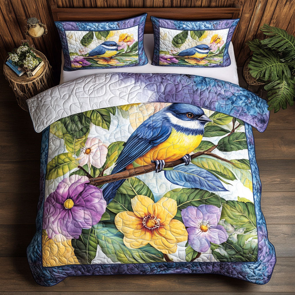 Flower Bird WX1801078CL Duvet Cover Set