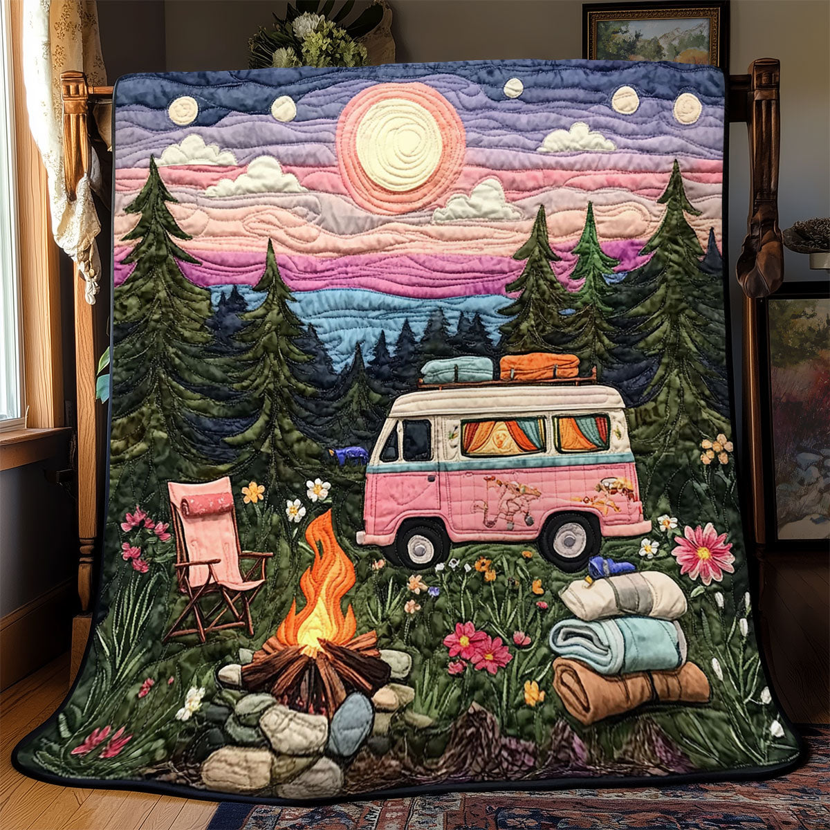 Camping Sunset WJ2001006CL Quilt