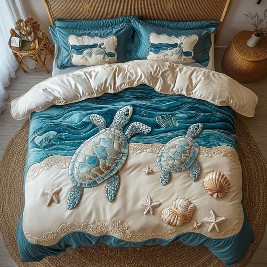 Turtle Sea WX1702055CL Duvet Cover Set