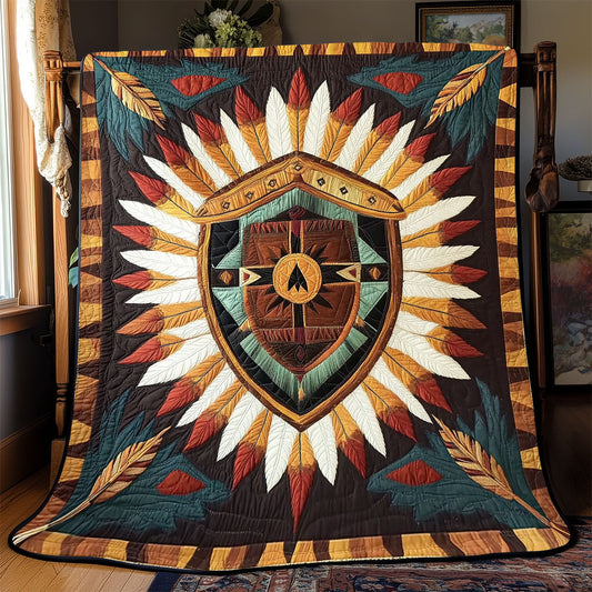 Shield Native American WX0602087CL Quilt