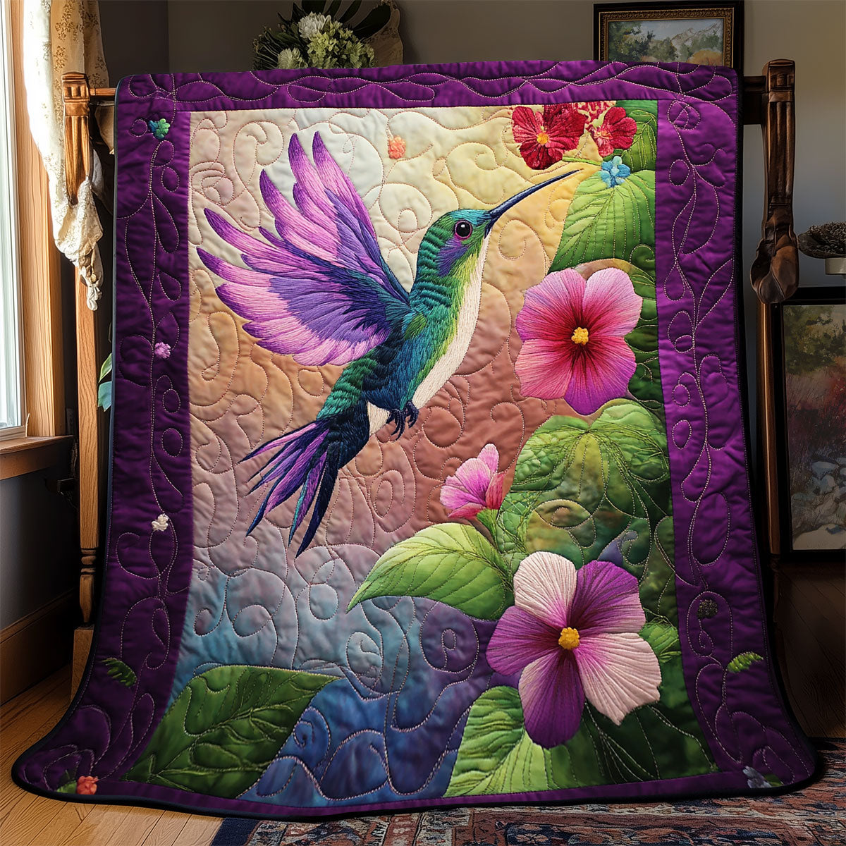 Hummingbird WX1801028CL Quilt