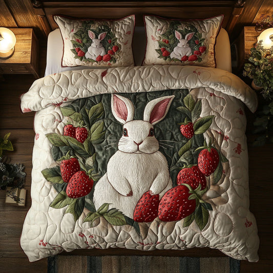 Strawberry Bunny WJ1303042CL Duvet Cover Set