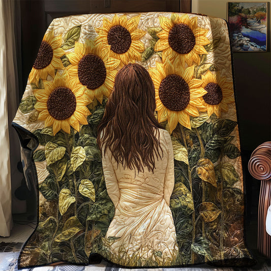 Sunflower Breeze WJ2002020CL Quilt