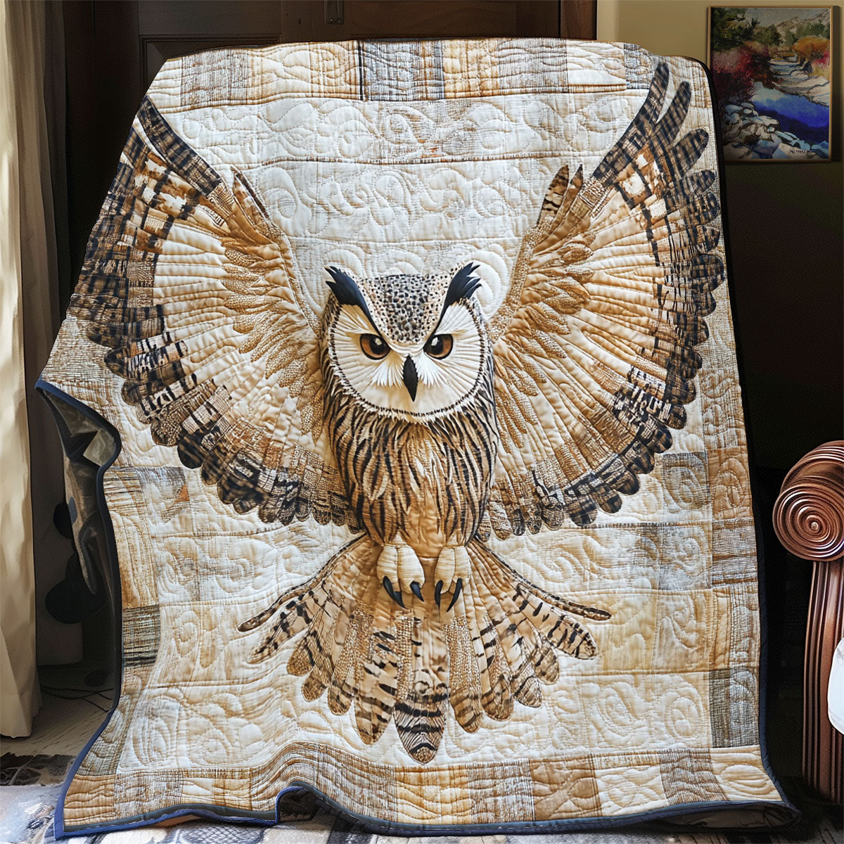 Spirit Owl WX0601056CL Quilt