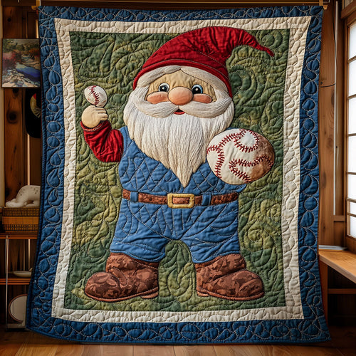 Baseball Gnome WX0401003CL Quilt