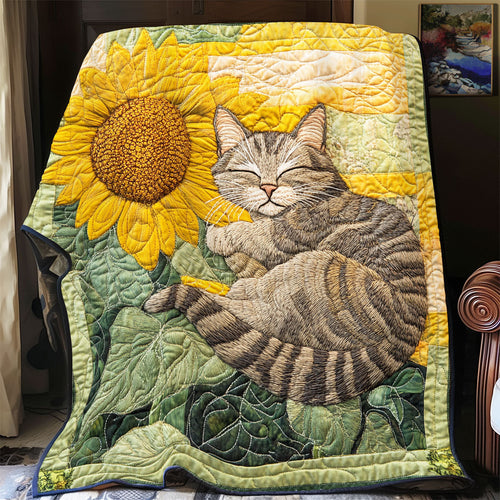 Cat Sleeping WX1601012CL Quilt