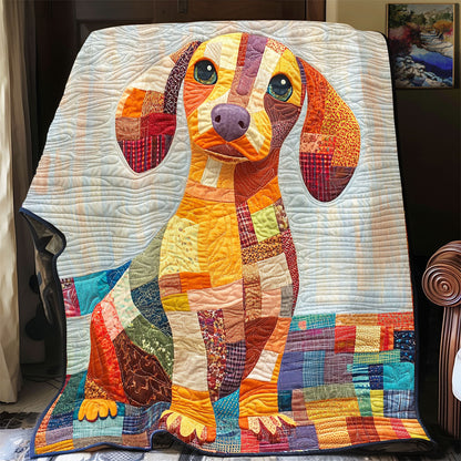 Adorable Dachshund WX2702070CL Quilt