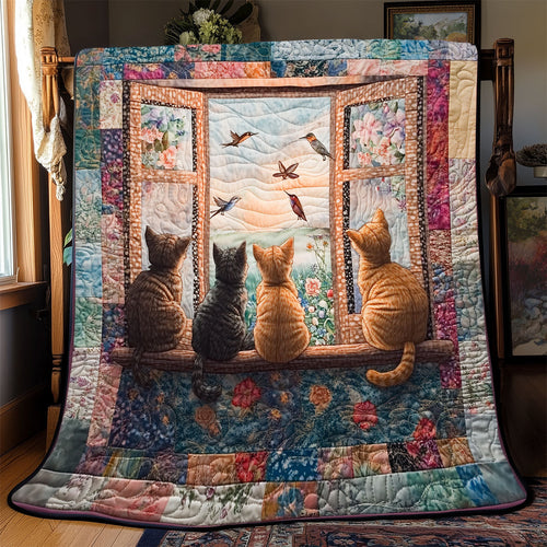 Cat Window WX0502023CL Quilt