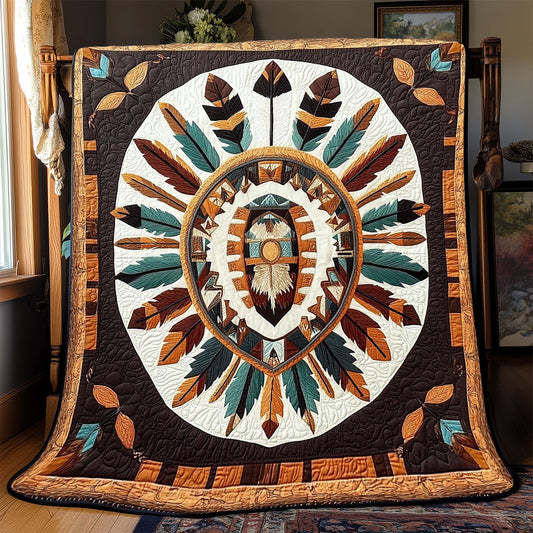 Shield Native American WX0602079CL Quilt