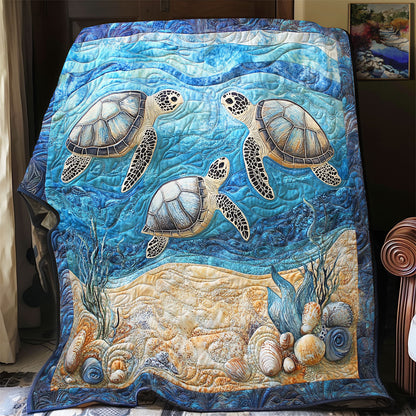 Serene Turtle WX0302058CL Quilt