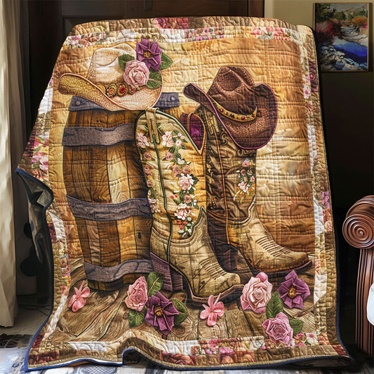 Rustic Cowboy Charm WX0201034CL Quilt