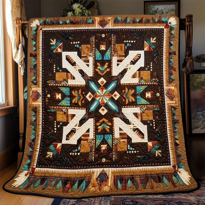 Native American Pattern WX2301018CL Quilt