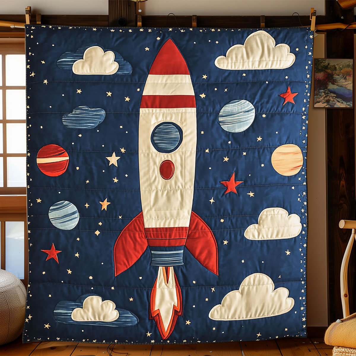 Astronaut WJ2401001CL Quilt