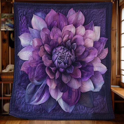 Purple Bloom  WX0601045CL Quilt