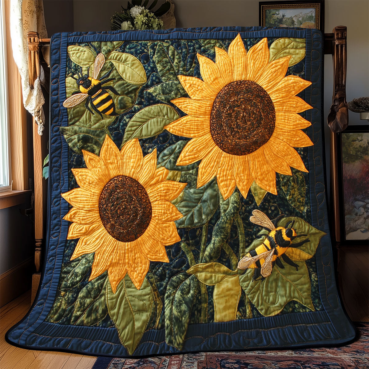 Sunflower WX2402096CL Quilt