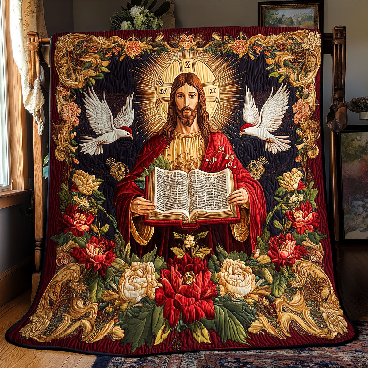 Jesus Highlight WX0701030CL Quilt