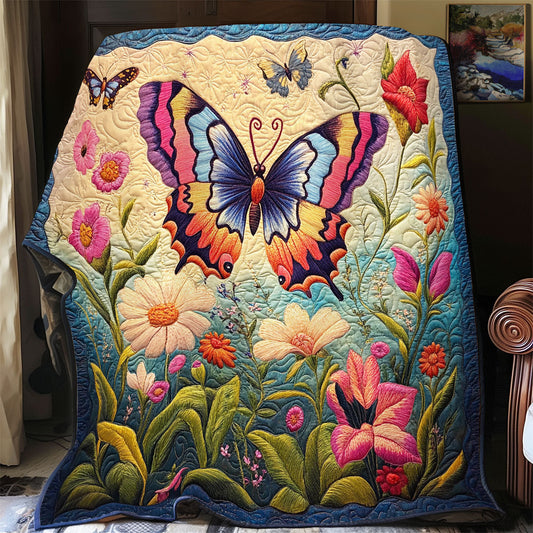 Butterfly Garden WX2001016CL Quilt