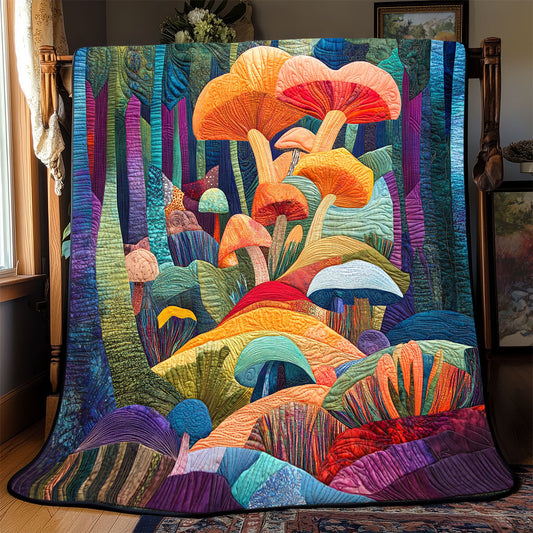 Mushroom Forest WX2402079CL Quilt