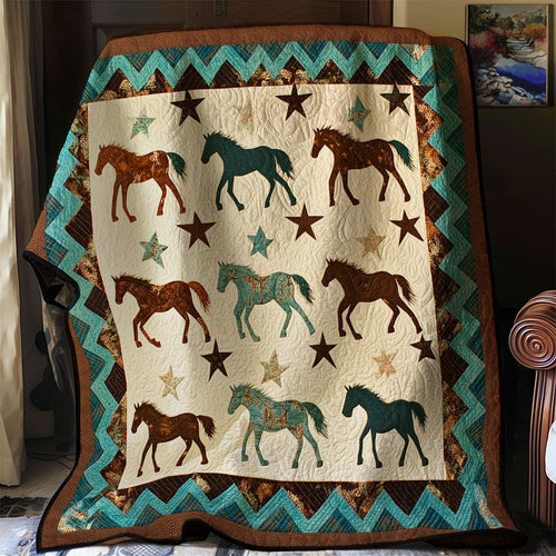 Native Horse WJ0302019CL Quilt