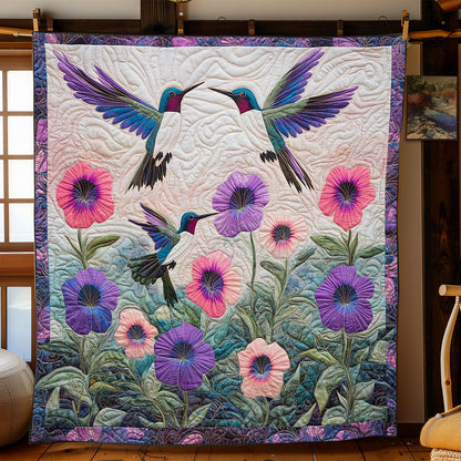 Blooming Hummingbird WJ1001005CL Quilt