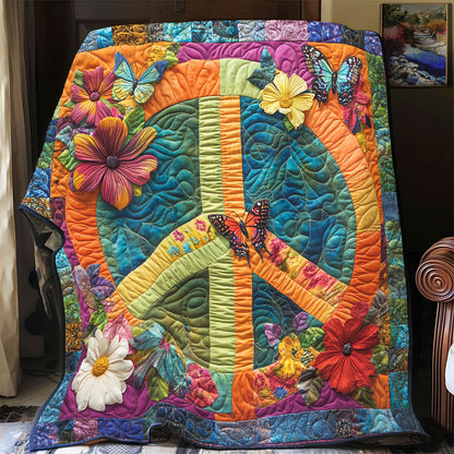 Peace Sign WX2001070CL Quilt