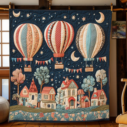 Ballooning Over Dream WJ0201001CL Quilt