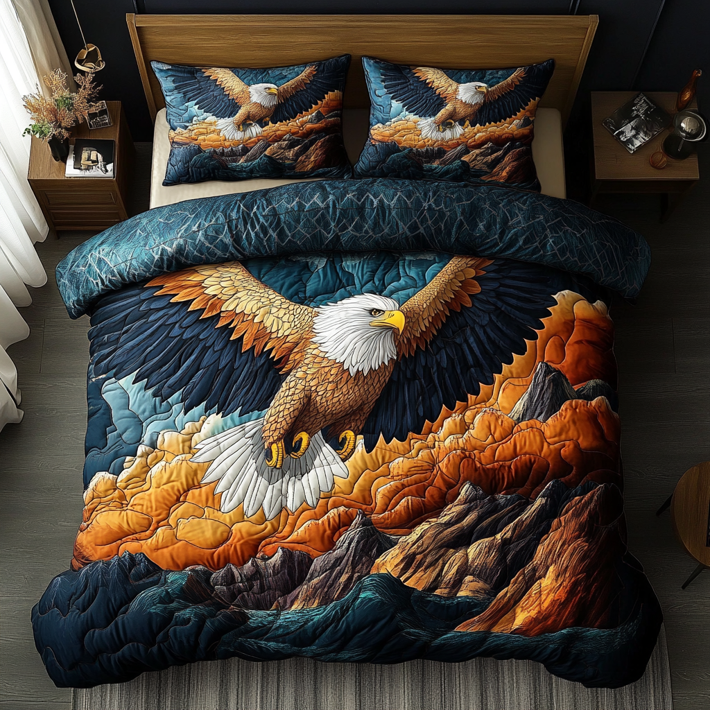 Heritage Eagle WX1702024CL Duvet Cover Set