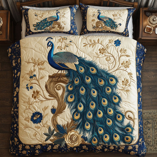 Royal Peacock WJ1802030CL Duvet Cover Set