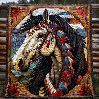 Native Horse WJ0502018CL Quilt