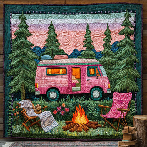 Camping Sunset WJ2001007CL Quilt