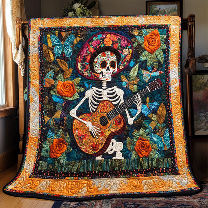 Skull Guitar WX1001040CL Quilt