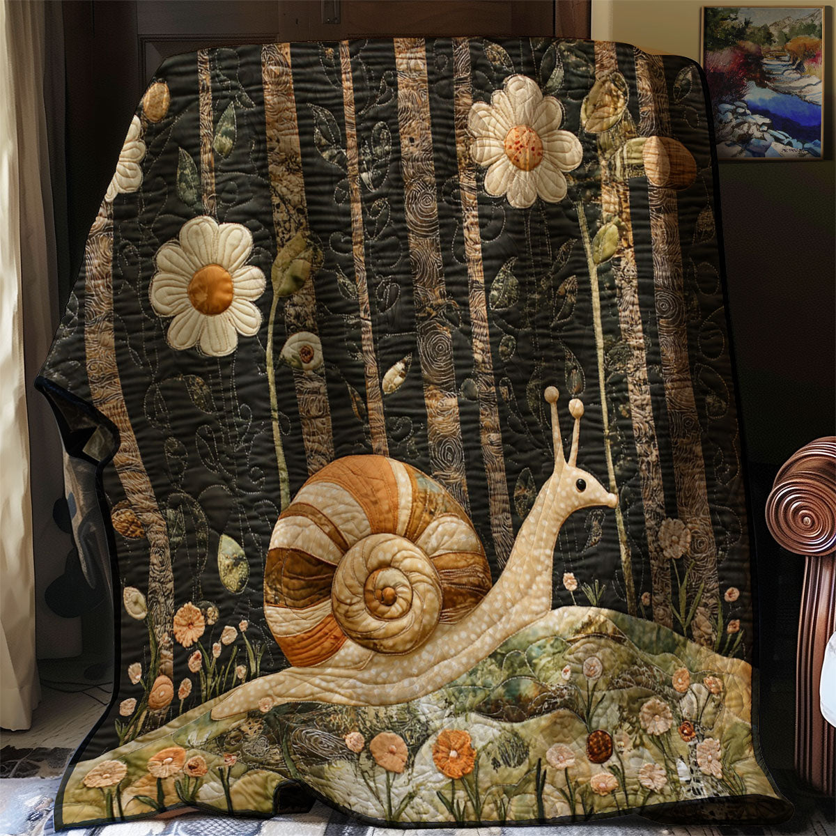 Anemone Snail WJ2002001CL Quilt