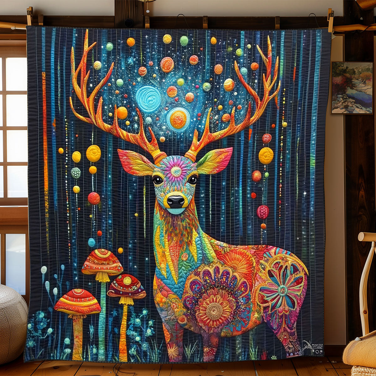 Luminous Stag WJ0201010CL Quilt