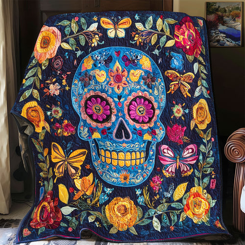 Skull Flower WX0601052CL Quilt