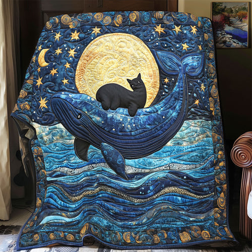 Whale Moon WX1001056CL Quilt