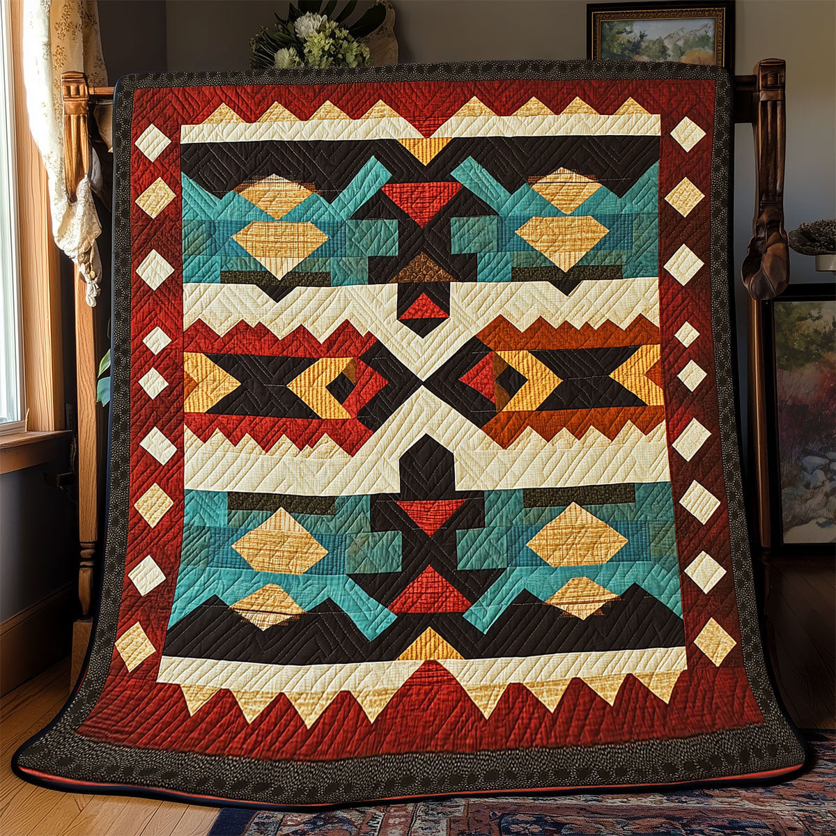 Native American WX0602058CL Quilt