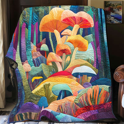 Mushroom Forest WX2402079CL Quilt