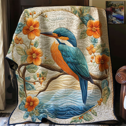 Kingfisher Bird WJ2001015CL Quilt