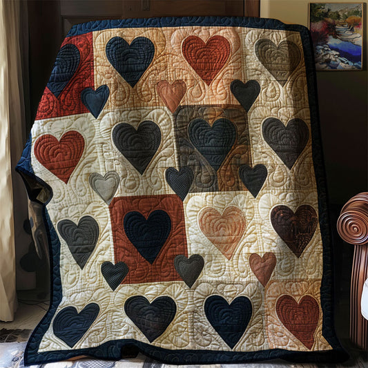 Heart WJ2201018CL Quilt