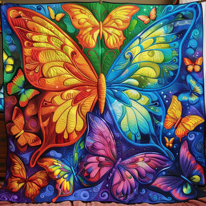 Colorful Butterfly WJ0701005CL Quilt