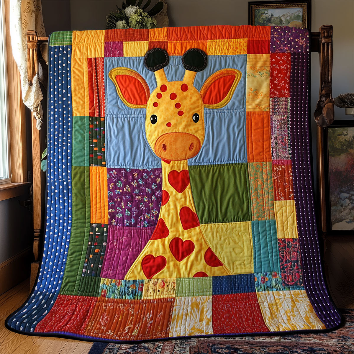 Baby Giraffe WJ1801003CL Quilt