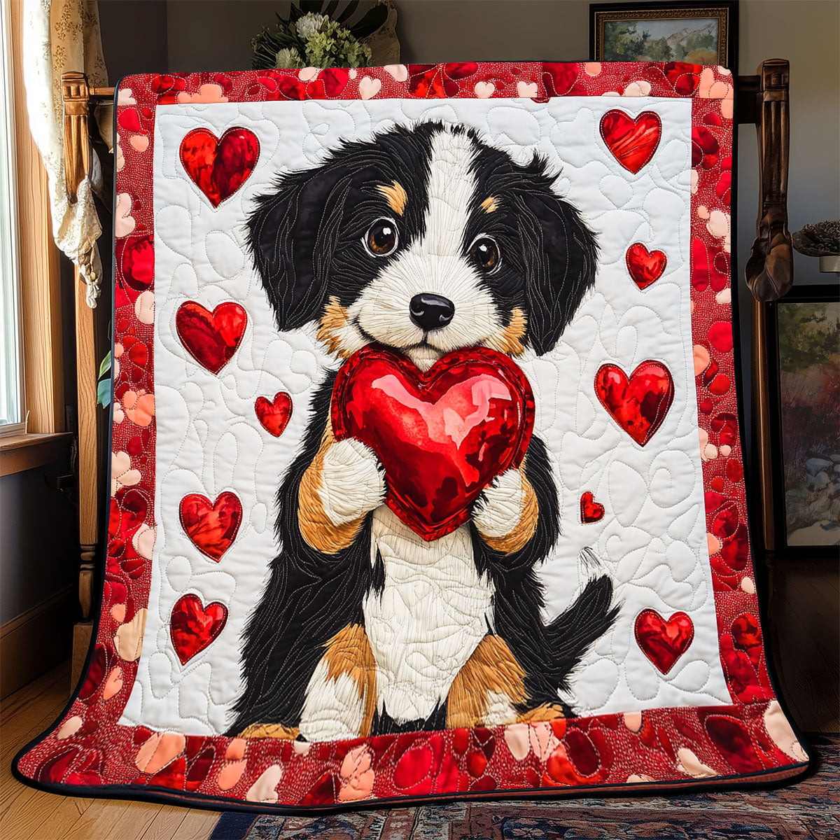 Cute Puppy WX0801005CL Quilt