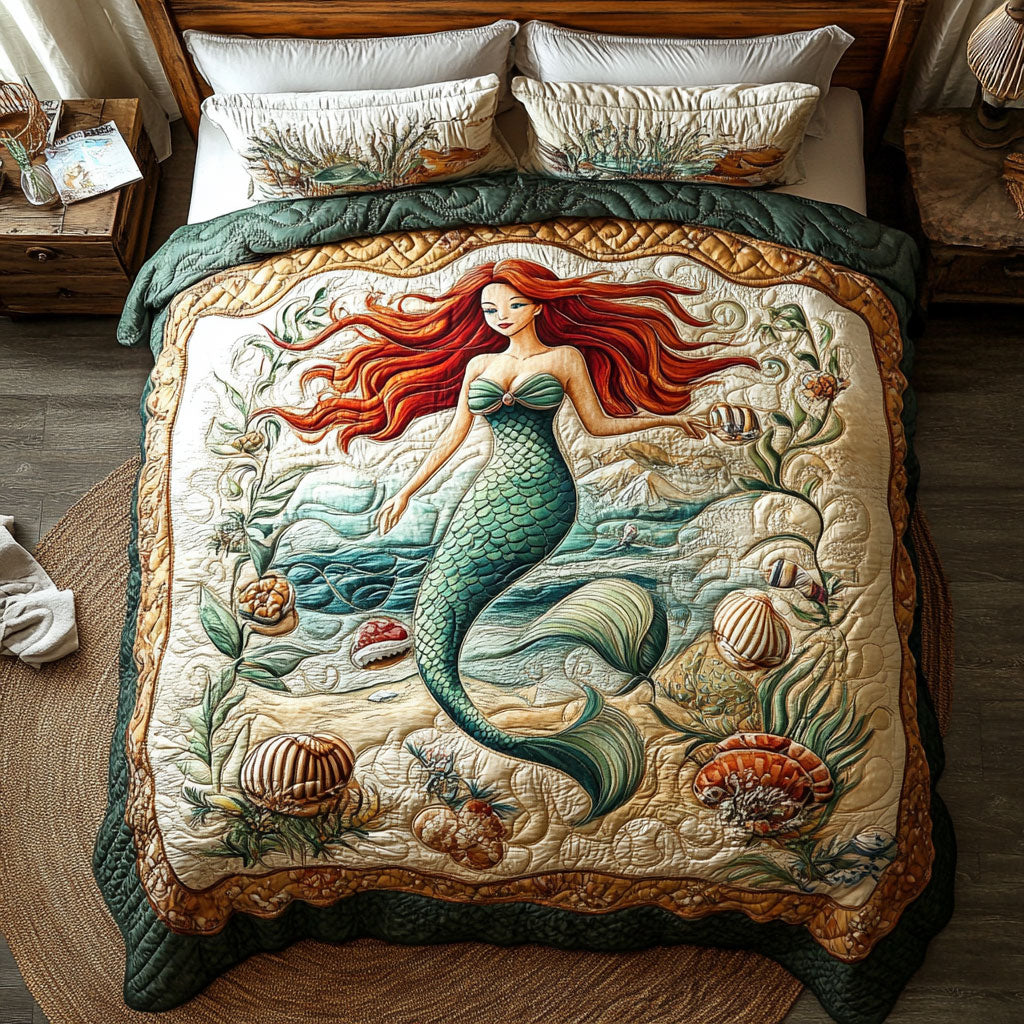 Pretty Mermaid WX1702038CL Duvet Cover Set