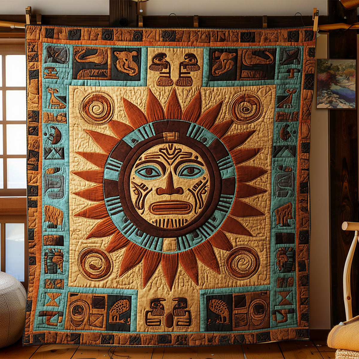 Aztec Radiance WJ1902002CL Quilt