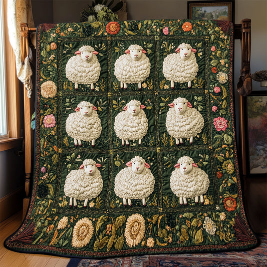 Adorable Lamb WX1702076CL Quilt