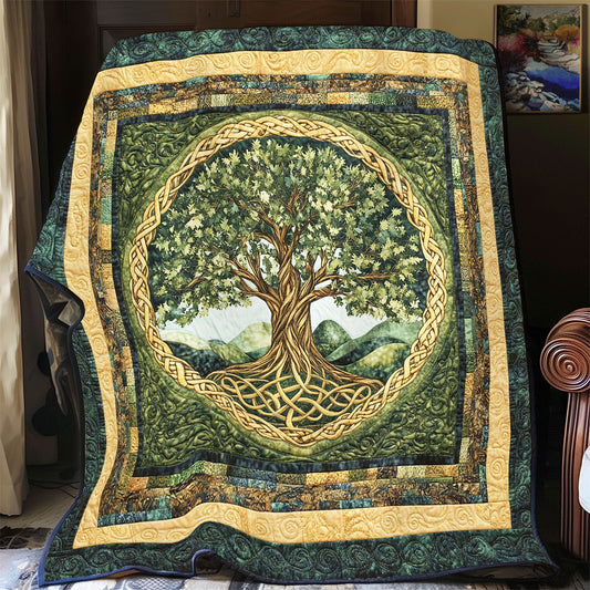 Irish Tree Of Life WX0301045CL Quilt